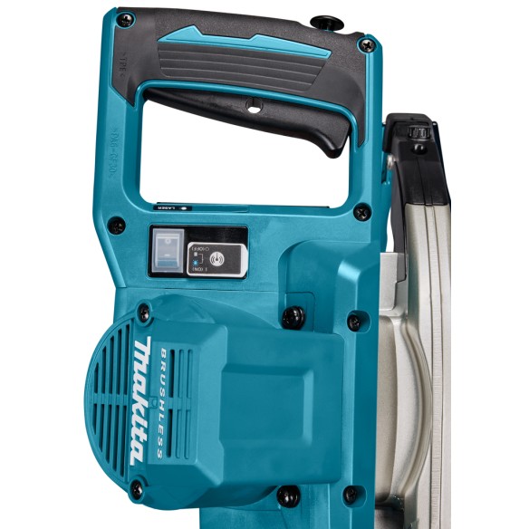 Scie à onglets sans-fil Makita DLS111ZU - 260 mm - 36V (18V x2) - moteur sans balais - Sans batterie ni chargeur ni Coffret