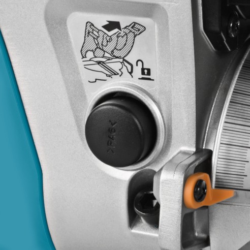 Scie à onglets sans-fil Makita DLS111ZU - 260 mm - 36V (18V x2) - moteur sans balais - Sans batterie ni chargeur ni Coffret