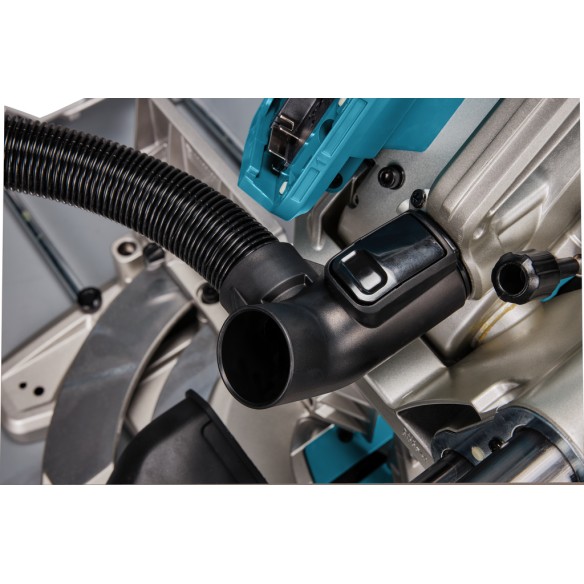 Scie à onglets sans-fil Makita DLS211ZU - 305 mm - 36V (18V x2) - Moteur sans balais, AWS - Sans batterie ni chargeur ni Coffret