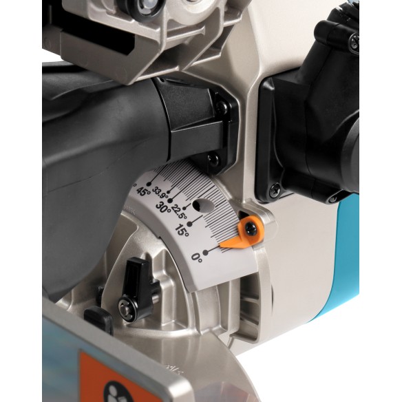 Scie à onglets sans-fil Makita DLS211ZU - 305 mm - 36V (18V x2) - Moteur sans balais, AWS - Sans batterie ni chargeur ni Coffret