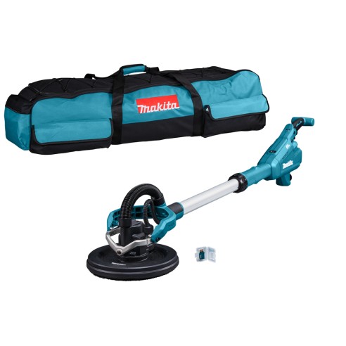 Ponceuse murale Makita DSL801ZU 18V - Moteur sans balais - Collecte de poussière efficace - Sans batterie ni chargeur ni Coffret