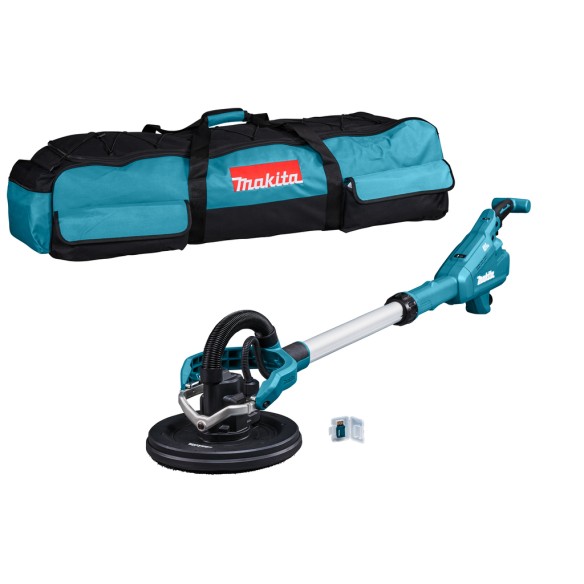 Ponceuse murale Makita DSL801ZU 18V - Moteur sans balais - Collecte de poussière efficace - Sans batterie ni chargeur ni Coffret