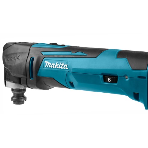 Outil oscillant Makita DTM51ZJ 18V - Vitesse réglable - Corps seul et Coffret Makpac (Sans batterie ni chargeur)