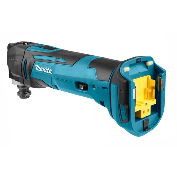 Outil oscillant Makita DTM51ZJ 18V - Vitesse réglable - Corps seul et Coffret Makpac (Sans batterie ni chargeur)