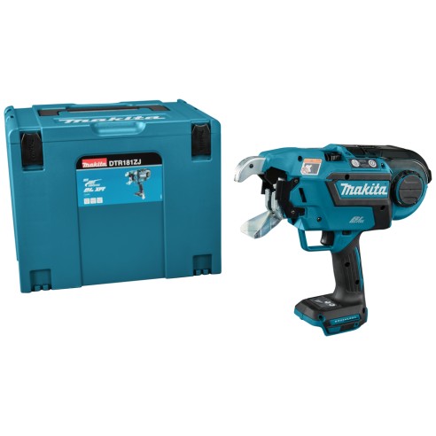 Atadora de ferralla Makita DTR181ZJ - 18V, moteur sans balais - Seulement le corps et le Coffret Makpac (Sans batterie ni charge