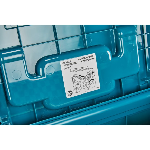 Atadora de ferralla Makita DTR181ZJ - 18V, moteur sans balais - Seulement le corps et le Coffret Makpac (Sans batterie ni charge