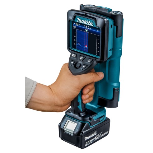 Scanner de mur Makita DWD181ZJ - 18V, haute précision, écran couleur de 4,1" - Avec Coffret Makpac - Sans batterie ni chargeur