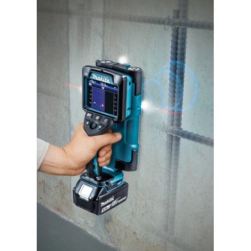 Scanner de mur Makita DWD181ZJ - 18V, haute précision, écran couleur de 4,1" - Avec Coffret Makpac - Sans batterie ni chargeur