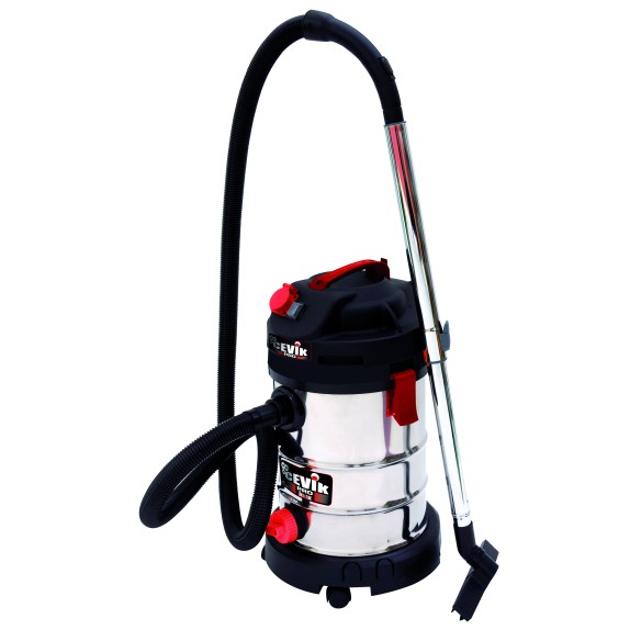 ASPIRATEUR INOX. SOL/LIQ. 30L CEVIK PRO CE-PRO30XT