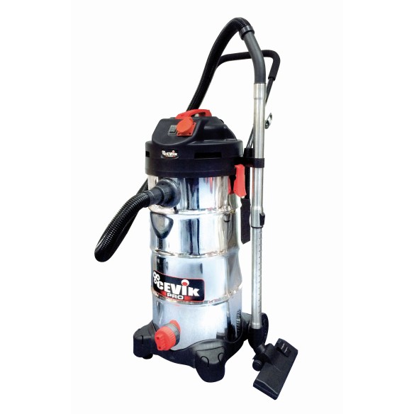 ASPIRATEUR INOX. SOL/LIQ. 50L CEVIK PRO CE-PRO50XT