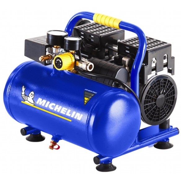 COMPRESSEUR SILENCIEUX 6L 1HP MICHELIN CA-MX6-1