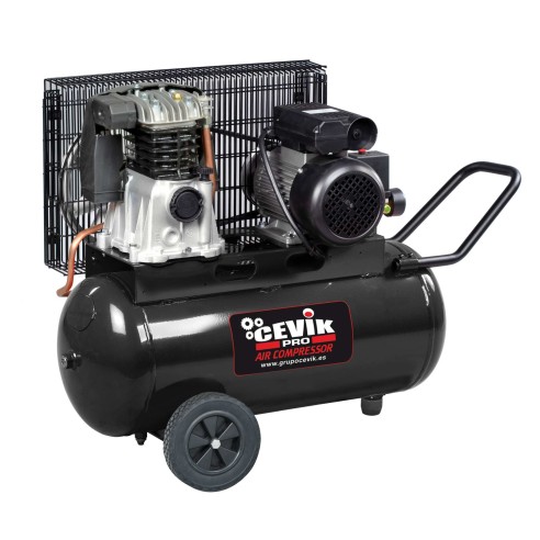 COMPRESSEUR À COURROIE 25L 3HP 230V GOTEL CEVIK PRO CA-PRO25-3MFGT