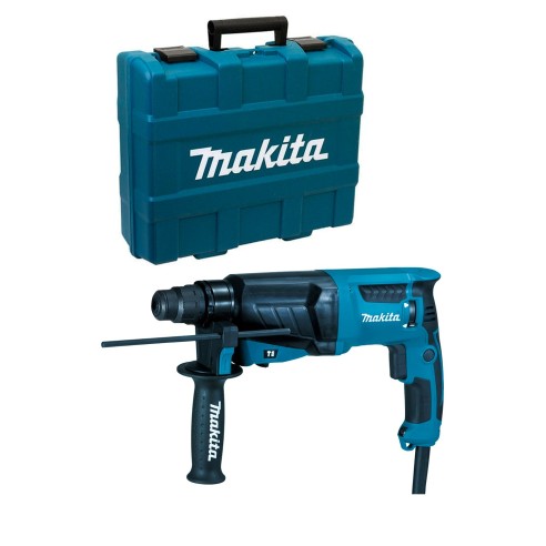 Marteau léger Makita HR2300X9 - 720 W - SDS-PLUS - Inclut un adaptateur de mandrin 13 mm et des forets SDS-PLUS