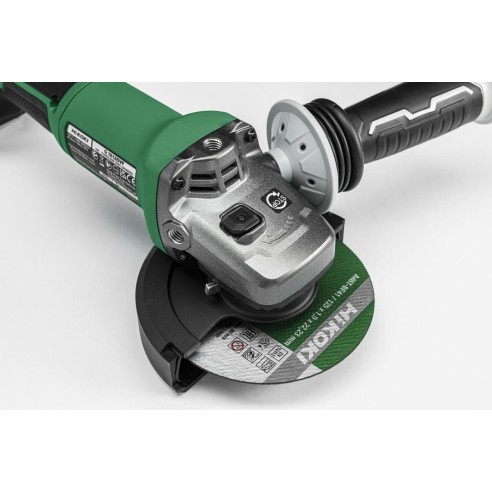 Meuleuse compacte sans fil Hikoki G1813DVFW2Z - 125 mm - 18 V - Sans batterie ni chargeur