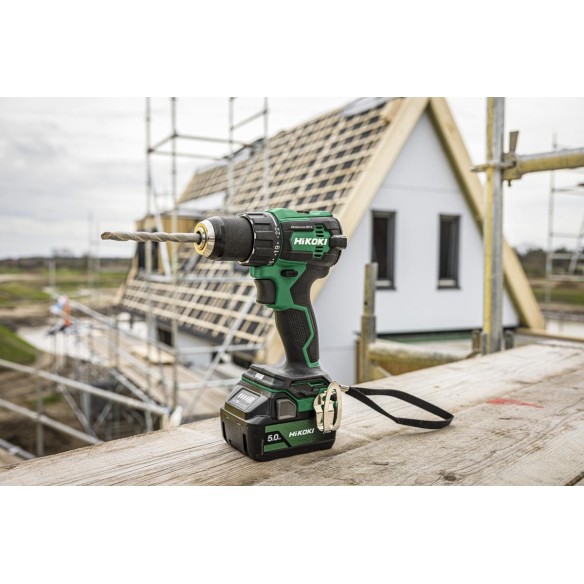 Perceuse à percussion avec batterie Hikoki DV18DEWFZ - 18V - 70 Nm - batteries 5Ah et chargeur