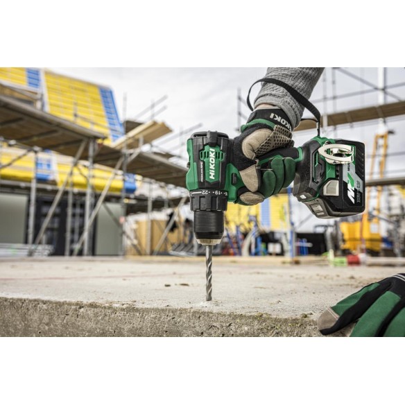 Perceuse à percussion avec batterie Hikoki DV18DEWFZ - 18V - 70 Nm - batteries 5Ah et chargeur