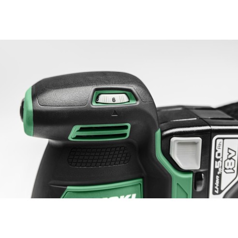 Ponceuse rotorbital sans-fil Hikoki SV1813DAW2Z - 18 V - 125 mm