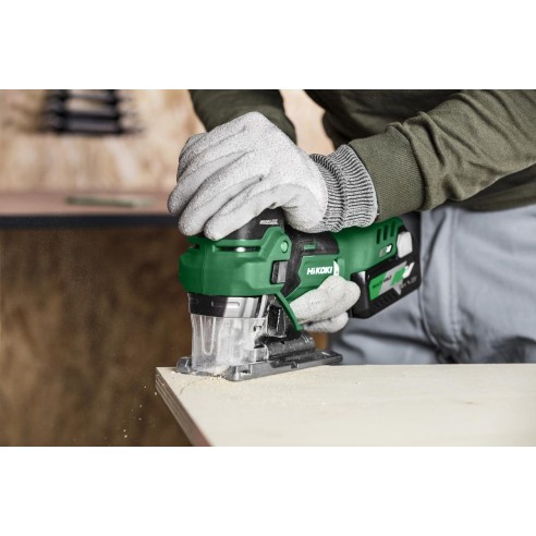 CJ36DBW2Z Scie sauteuse sans-fil 36 V - Coffret empilable - Sans batteries ni chargeur - Prise en main sur le corps de la machin