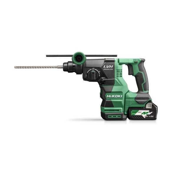 Marteau 3 modes Hikoki DH1826DAWPZ - 3.2J - Avec 2 batteries 18V - 5Ah