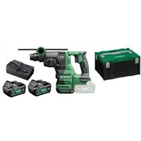 Marteau 3 modes Hikoki DH1826DAWPZ - 3.2J - Avec 2 batteries 18V - 5Ah 2