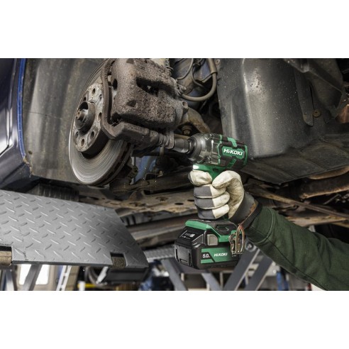 Clé à chocs Hikoki WR18DHWPZ 600 Nm - 1/2" - Avec 2 Batteries 18 V 5 Ah, Chargeur et Coffret