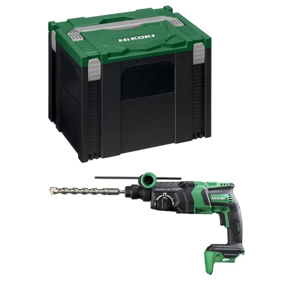 Marteau combiné sans-fil Hikoki DH36DPEW2 - 36V - Moteur sans balais, 3 modes de travail - Sans batterie ni chargeur