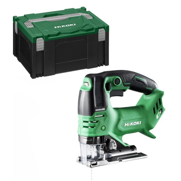 Scie sauteuse sans-fil Hikoki CJ36DAW2 - 36V - Moteur sans balais - Mouvement orbital variable - Sans batterie ni chargeur