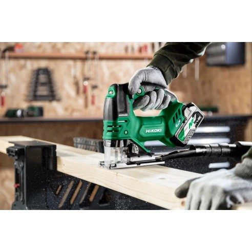 Scie sauteuse sans-fil Hikoki CJ36DAW2 - 36V - Moteur sans balais - Mouvement orbital variable - Sans batterie ni chargeur