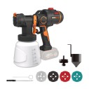 Pulvérisateur de peinture sans fil Worx - 20KPa | PowerShare | WX020.9 | Sans batterie ni chargeur | Buses pour différents matér