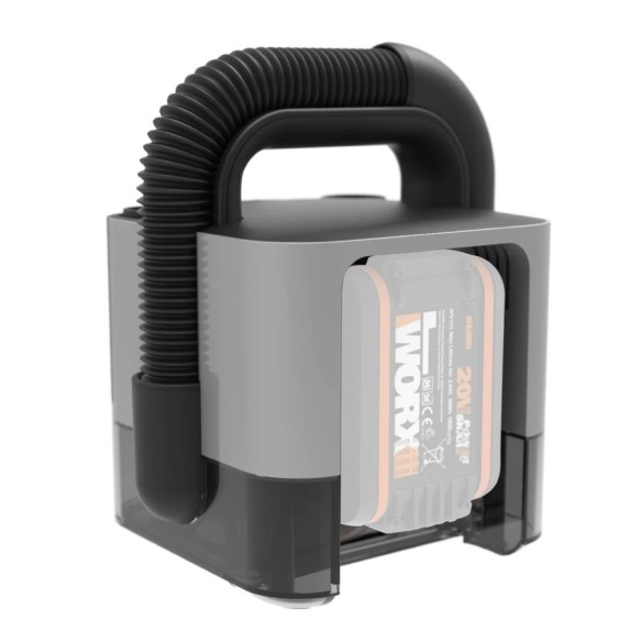 Aspirateur de voiture sans fil Worx WX030.9 - 20V Max - Sans batterie ni chargeur