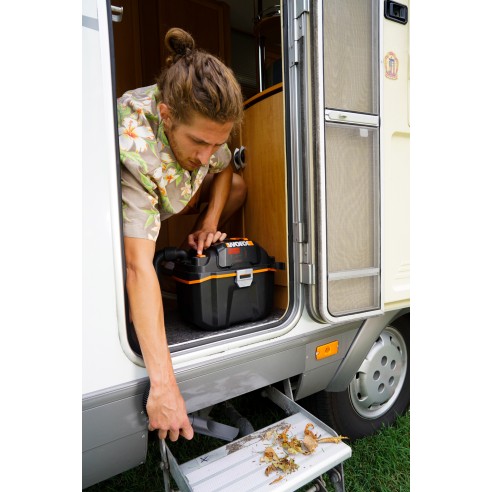 Aspirateur portable humide et sec Brushless 20V Max. Worx | PowerShare | WX031.9 - Sans batterie, ni chargeur | Moteur sans bala