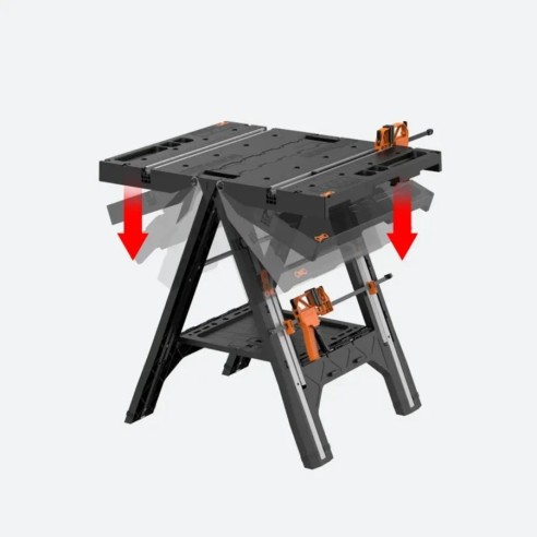 Table de travail pliable | Pegasus | Worx | WX051 | Portable et léger