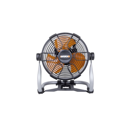Ventilateur 25 cm 20V Max. Worx | PowerShare | WX095.9 | N'inclut pas de batterie ni de chargeur | Inclut un câble pour le résea