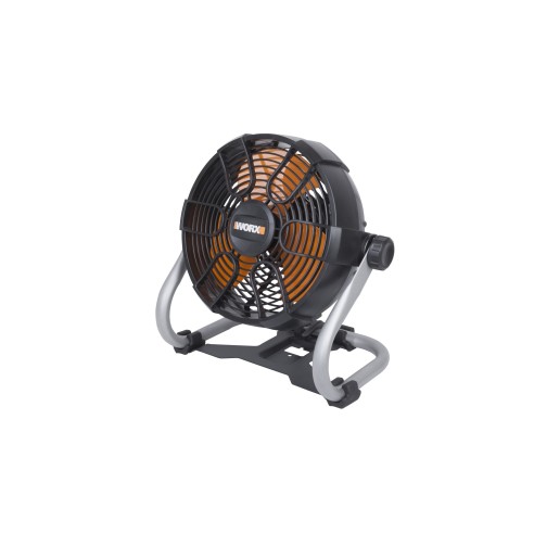 Ventilateur 25 cm 20V Max. Worx | PowerShare | WX095.9 | N'inclut pas de batterie ni de chargeur | Inclut un câble pour le résea