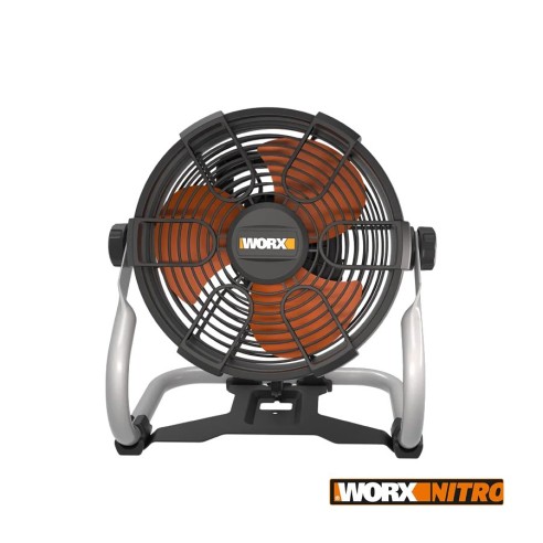 Ventilateur 25 cm 20V Max. Worx | PowerShare | WX095.9 | N'inclut pas de batterie ni de chargeur | Inclut un câble pour le résea