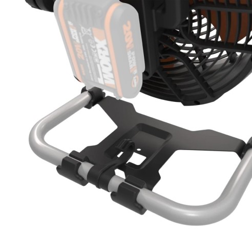 Ventilateur 25 cm 20V Max. Worx | PowerShare | WX095.9 | N'inclut pas de batterie ni de chargeur | Inclut un câble pour le résea