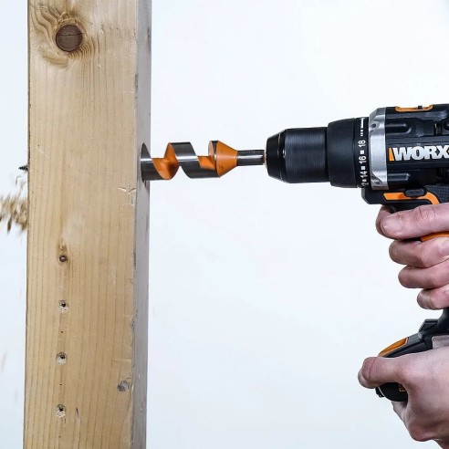 Perceuse Visseuse Brushless 20V Worx WX102 - 2 batteries 2Ah, chargeur et Coffret | moteur sans balais