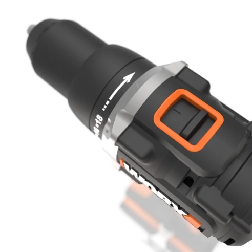 Perceuse Visseuse Brushless 20V Worx | PowerShare | WX102.9 - sans batterie, ni chargeur | moteur sans balais, mandrin
