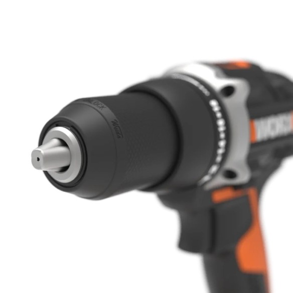 Perceuse Visseuse Brushless 20V Worx | PowerShare | WX102.9 - sans batterie, ni chargeur | moteur sans balais, mandrin