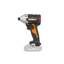 WORX Visseuse à chocs Brushless 20 V - PowerShare - Sans batterie ni chargeur - Moteur sans balais, contrôle de vitesse