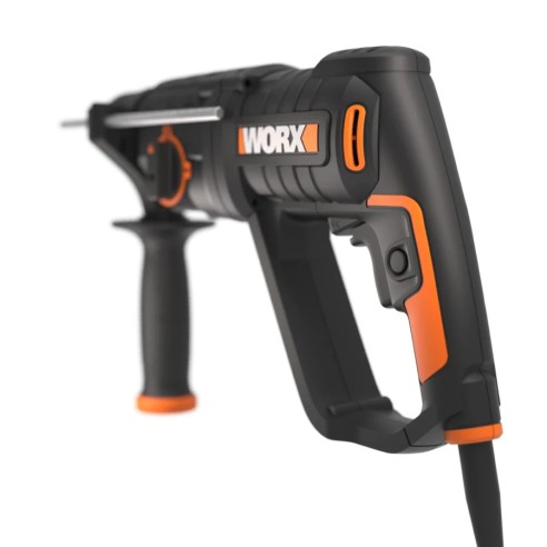 Marteau SDS-Plus 3 fonctions 750W 2 J | Worx | WX337 | 1.050tr/min, 5.300ipm, contrôle de vitesse variable