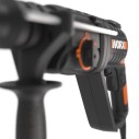 Marteau SDS-Plus 3 fonctions 750W 2 J | Worx | WX337 | 1.050tr/min, 5.300ipm, contrôle de vitesse variable