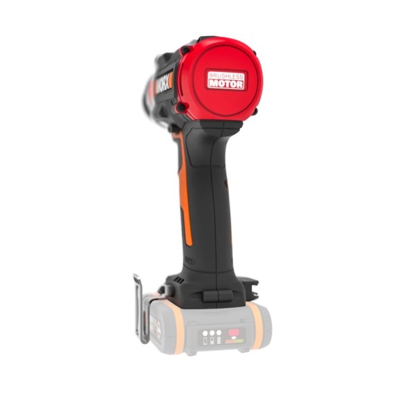 Perceuse à percussion Slammer Drill Brushless 20V Worx | PowerShare | WX354.9 | Sans batterie ni chargeur | Perfore le béton, mo