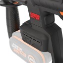 Marteau combiné SDS-PLUS à batterie WORX WX381 - 2J - sans balais - 20V - Sans batteries, chargeur ni Coffret