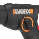 Marteau, Perceuse et Visseuse à Batterie Worx H3 - WX394.91 - 1,5J - 20V - Ne comprend pas les Batteries, Chargeur ni Coffret