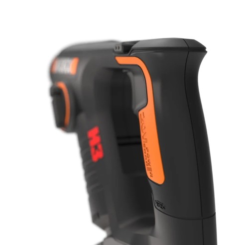 Marteau, Perceuse et Visseuse à Batterie Worx H3 - WX394.91 - 1,5J - 20V - Ne comprend pas les Batteries, Chargeur ni Coffret