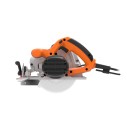 Scie circulaire 160 mm, 1.200 W Worx | WX425 | Système breveté BEVELTRAC, réglage à biseau 45°, guide laser, système d'extractio