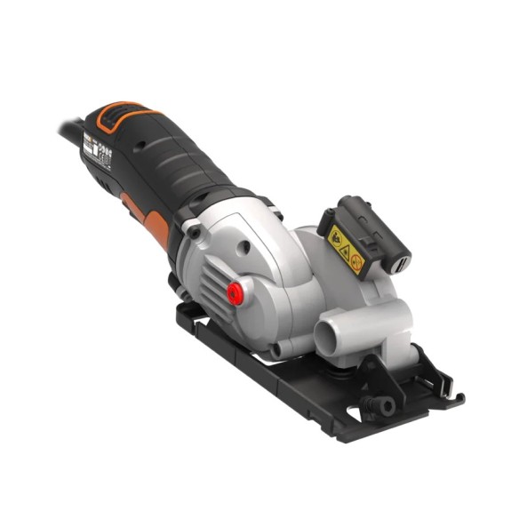 Scie circulaire Worxsaw 27mm, HC 400W Worx | WX426 | Guide laser, système d'aspiration intégré, polyvalent, compact