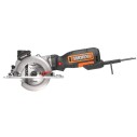 Scie circulaire WorxSaw XL | WX427 | Disque de 120 mm | 46 mm de profondeur de coupe | Inclut 3 disques Worx dans le Coffret de 