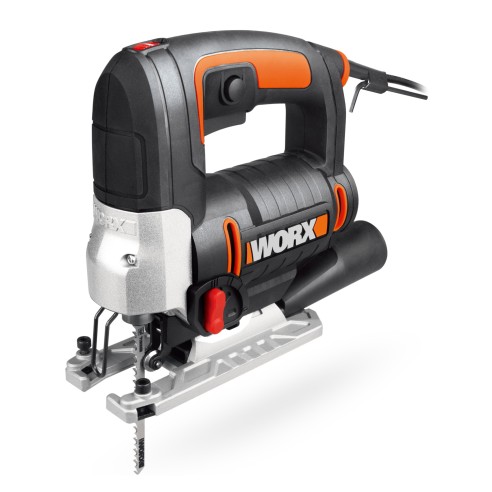 Scie sauteuse pendulaire 650W Worx | WX478.1 | Changement de lame sans outils | Extraction de poussière | Système pendulaire 4 p